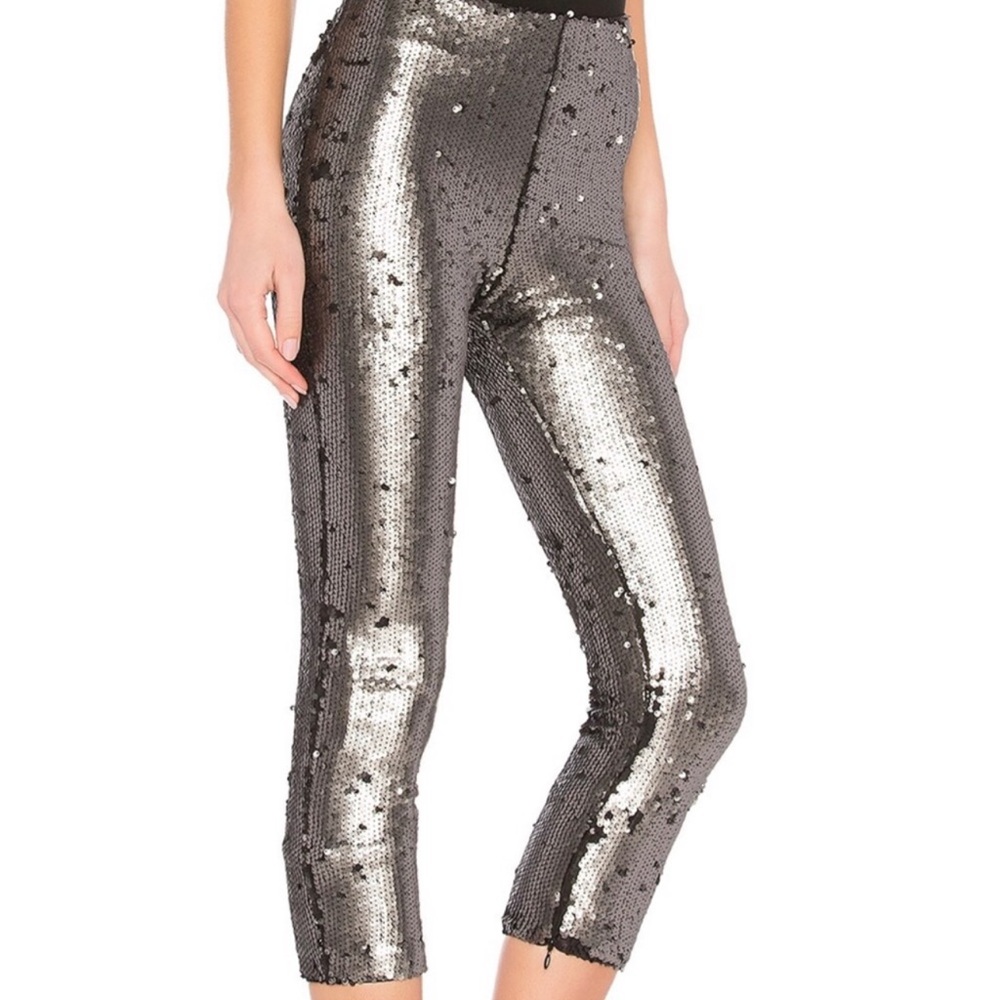 h:ours Debut Pants in Gunmetal